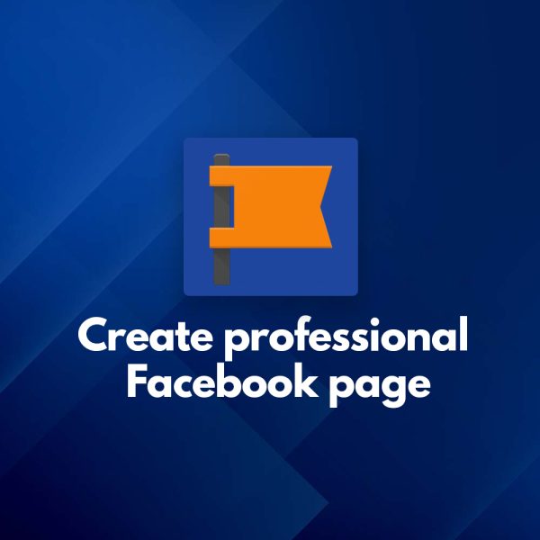 professional facebook page create, Facebook business Page, Create Facebook Page, Create Page,